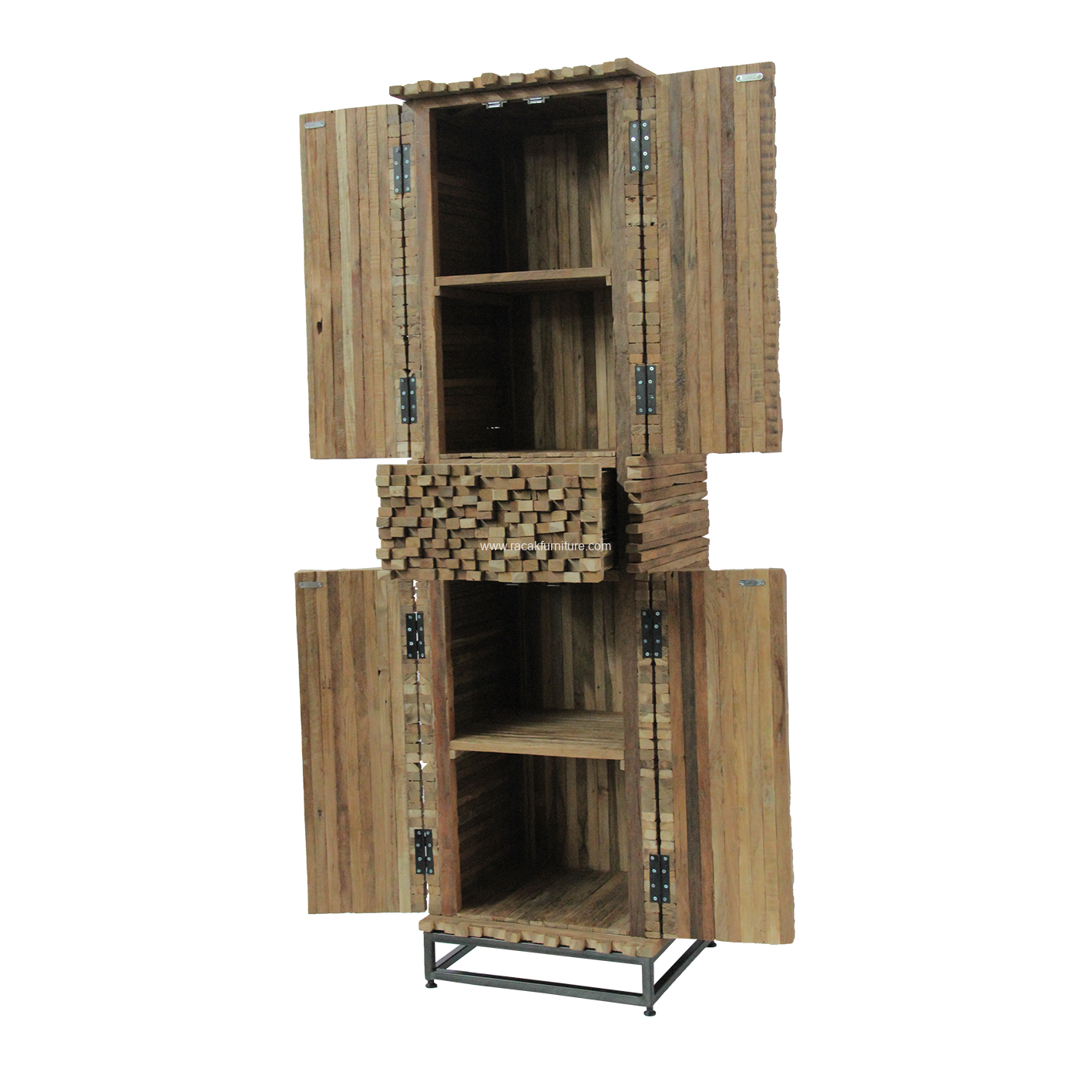 cabinet vertical TRIO 2door 1 drawer web 1