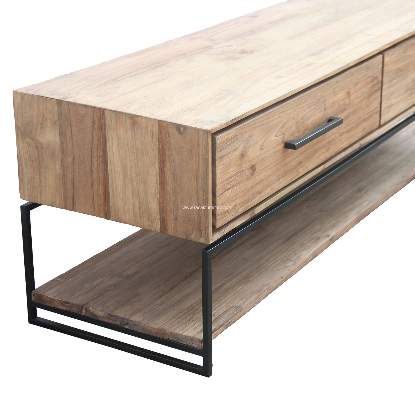 TV Dresser MAXI 2 drawer 1 open shelf (3)