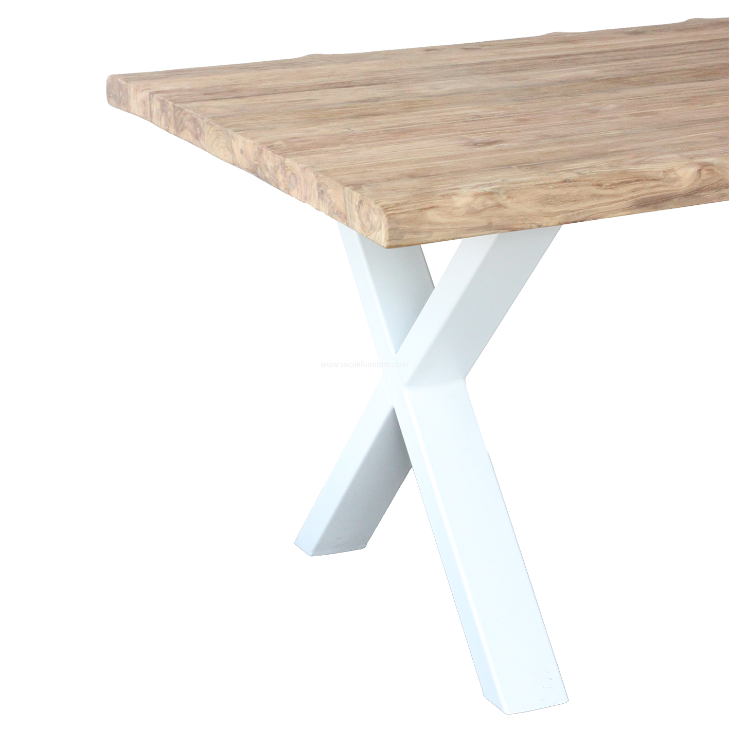 Table leg X top natural shape 5 cm (3)