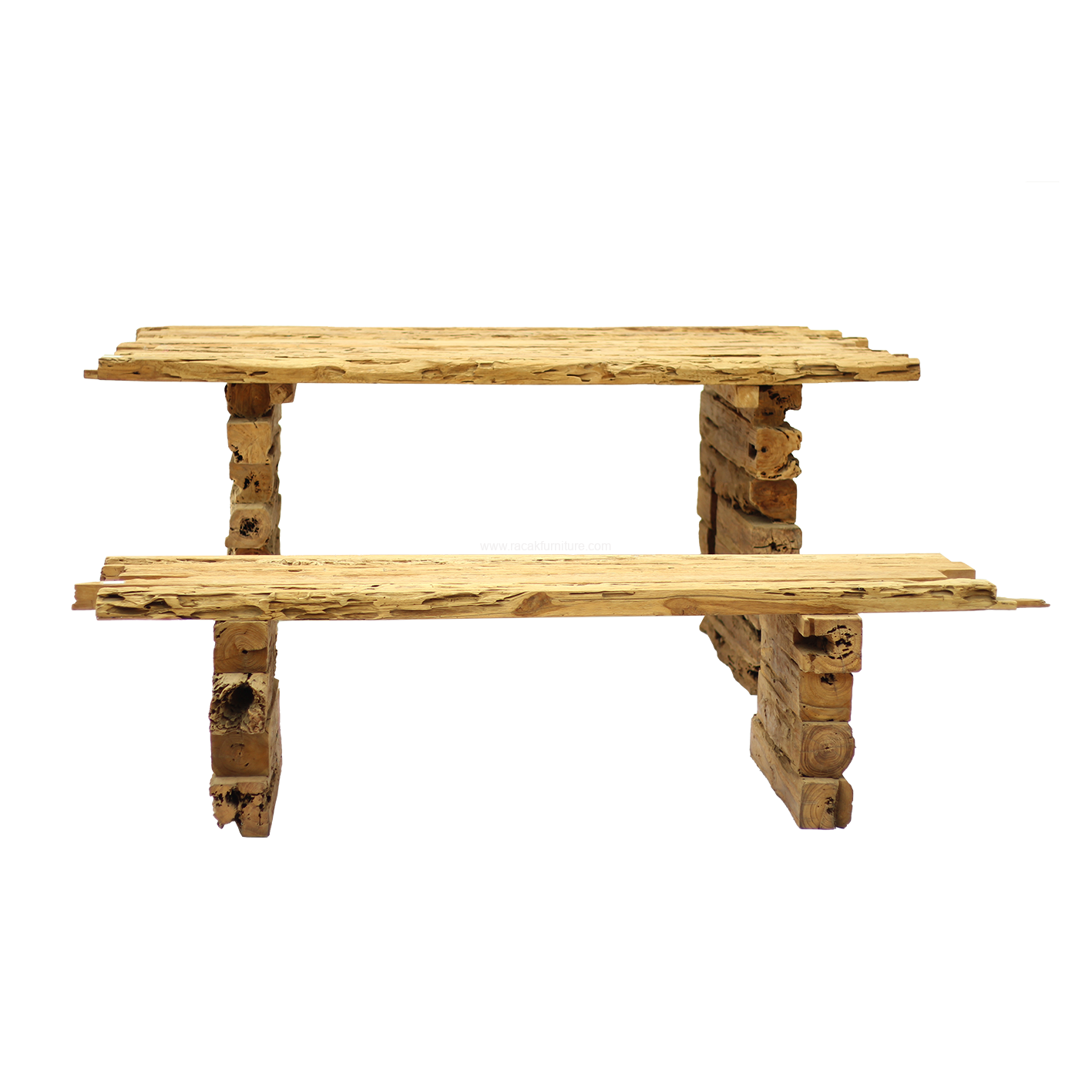 Dining Table Primitif & Long Bench Primitif (1)